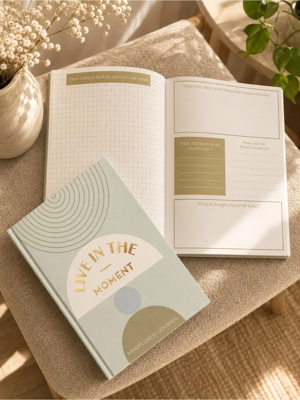 Guided Mindfulness & Gratitude Journal Set — you choose